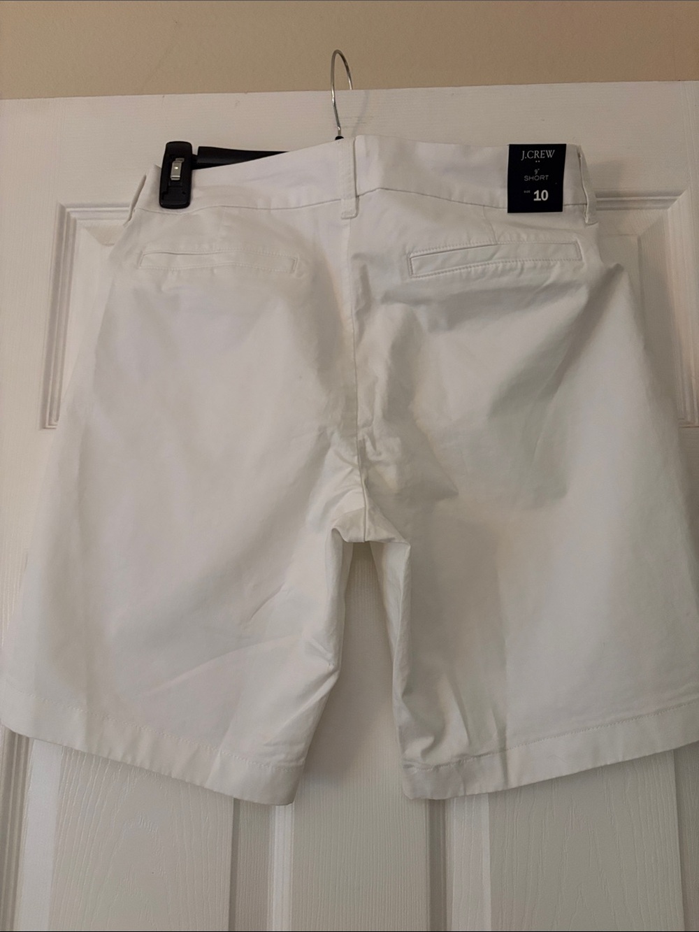 J. Crew White Bermuda Chino Shorts 9 inch - Picture 5 of 9